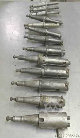Ausdrehkopf SK40 13 Stück unbekannt Wellengrößen 22-63 mm