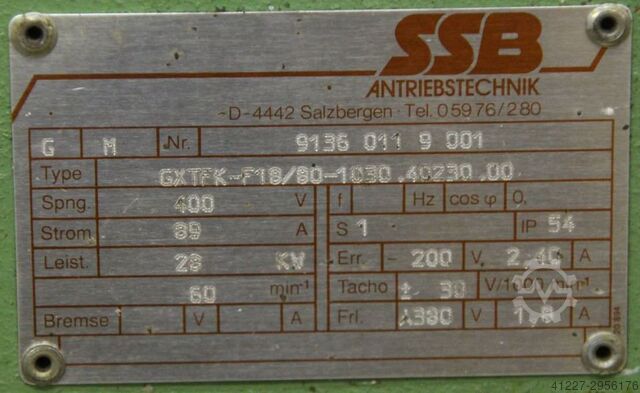 28 kW electric motor SSB GXTFK-F18/80-1030.40230.00