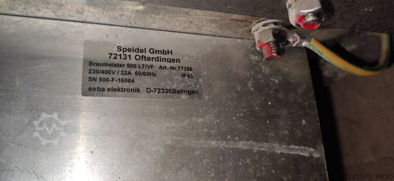 Speidel, Spagni, Sommer Maltmann, 500l (5hl) Sudhaus (2016) Speidel, Spagni, Sudhaus