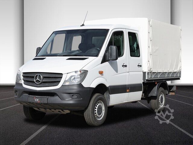 Transporter mit Pritsche & Plane Mercedes-Benz Sprinter 316CDI DOKA,Allrad,AHK,TCO,Standhzg.