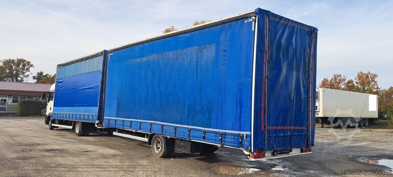 Curtain sided MAN TGL 8.220 Jumbo Gardine