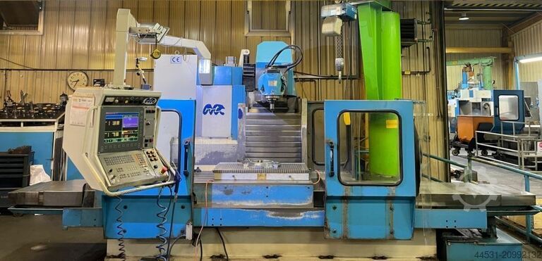 CNC bed milling machine MTE Kompakt Plus