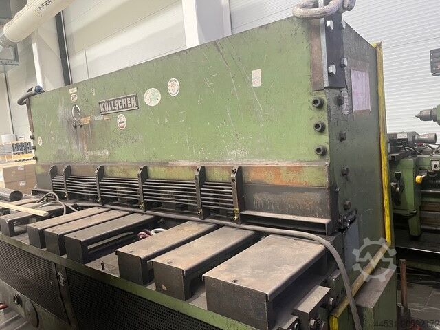 Guillotine shear Köllschen BSH 2000/ 12,5