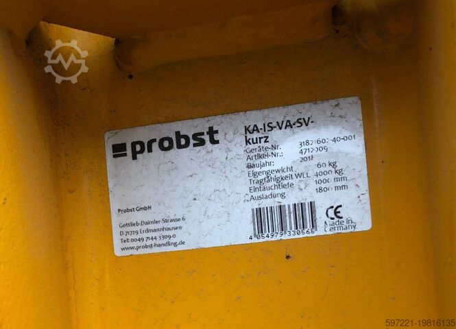 Brick and block clamps Jungheinrich Steinklammer Probst