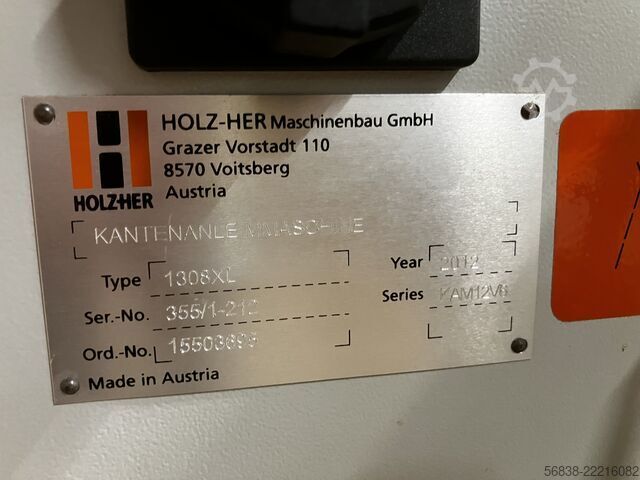 Kantenanleimmaschine Holzher 1308 XL
