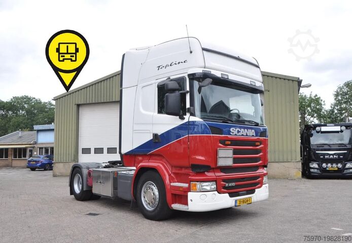 Gefährliche Stoffe Scania R410 ADR EX/II EX/III FL AT PTO+COMPRESSOR