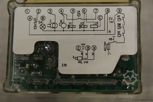 Steuergerät Feuerungsautomat Satronic DMG 972  Mod.01