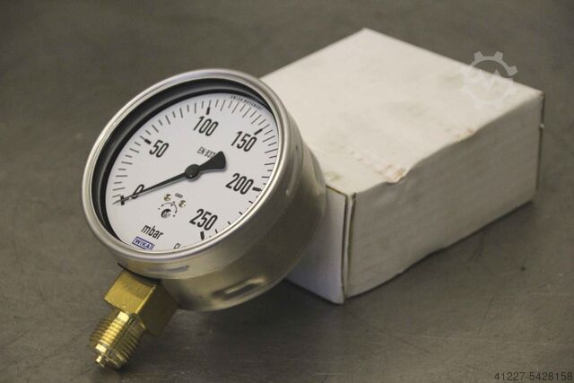 Manometer Wika 612.20.100 0 mbar...250 mbar