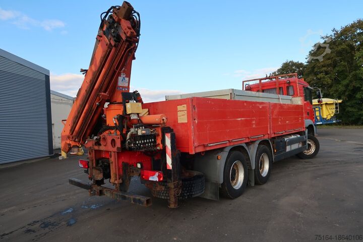 Truck with flatbed (open) MAN 26.430 BL 6x4