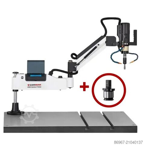 Gewindeschneidmaschine + Adapter CORMAK RGE30PW + adapter