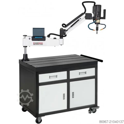Gewindeschneidmaschine + Adapter CORMAK RGE30PW + adapter