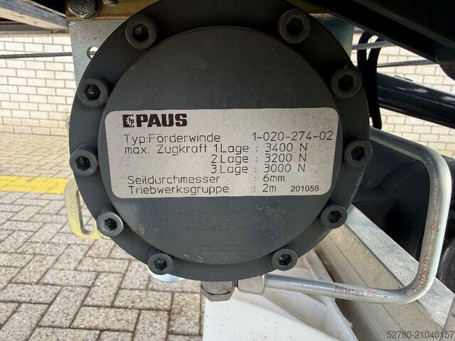 Telescopic boom lift Paus Easy 18 WH-M