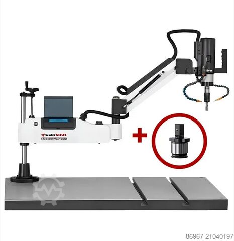Gewindeschneidmaschine + Adapter CORMAK RGE36PWx1200 + adapter