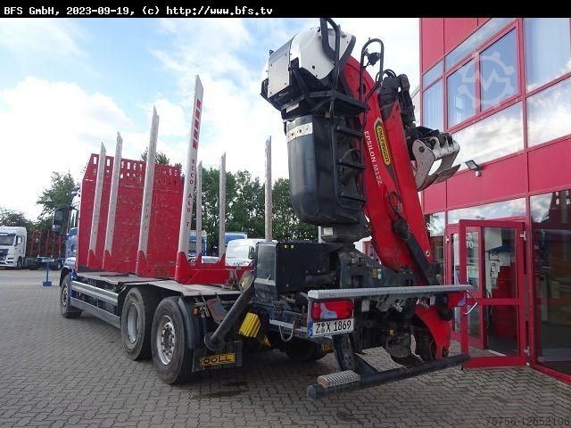 Logging truck MAN TGS 26.500 6x4H-4BL Kurzholz