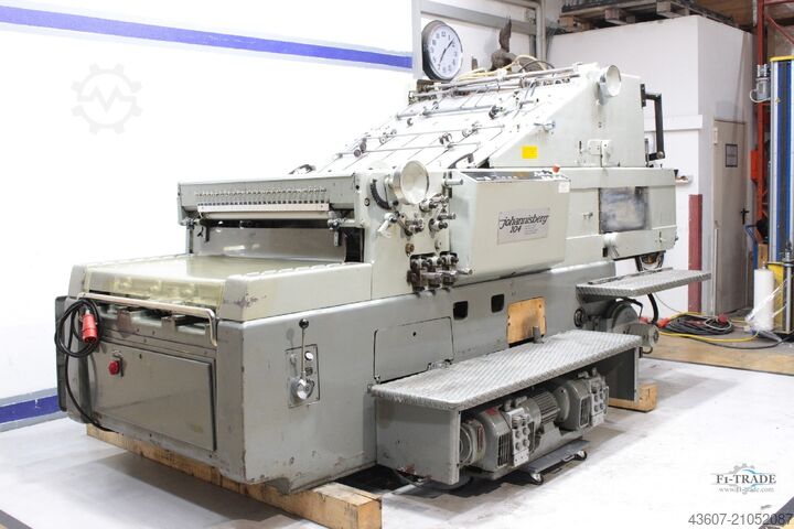 Buchdruckzylinder / Letter Press Cylidner Johannisberg 104