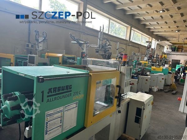 Injection molding machine Arburg 270C 400-70