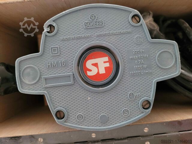 Radius and round arch cutter set AGEFA