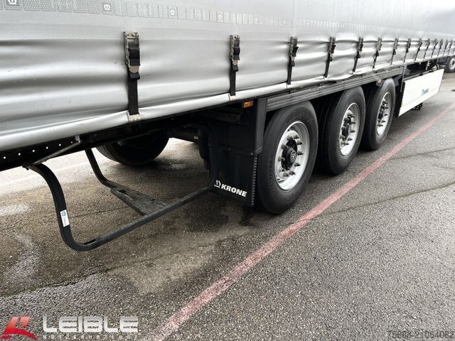 Auflieger mit Pritsche & Plane KRONE SD*Tautliner*Liftachse*BPW Disc*Code XL*