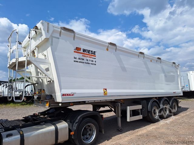 Kipper Auflieger BENALU Bulkliner S 95  50m³ Kombiklappe