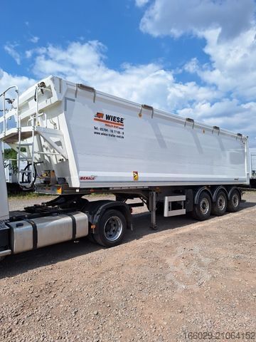 Kipper Auflieger BENALU Bulkliner S 95  50m³ Kombiklappe