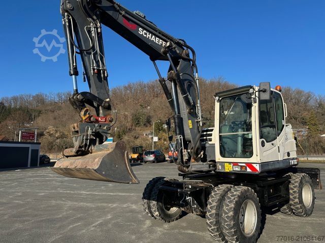 Mobilbagger SCHAEFF TW 110, Klma,Verstellausleger, 11200 kg