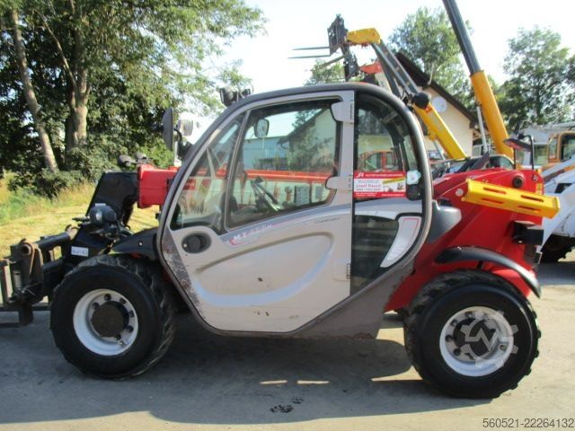 Telehandler / Telescope Forklift Manitou MT 625 - 6m 2,5 Ton. mit Palettengabel + Schnellwe