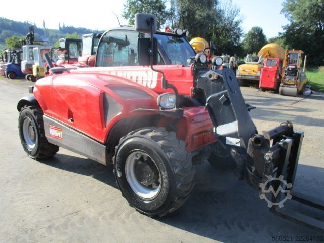 Telehandler / Telescope Forklift Manitou MT 625 - 6m 2,5 Ton. mit Palettengabel + Schnellwe