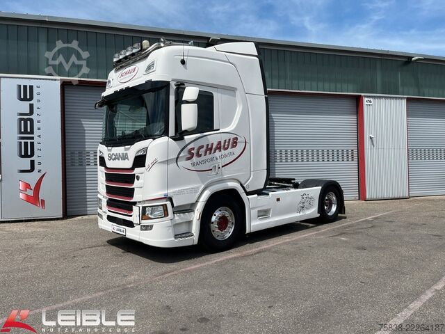 Standard tractor unit SCANIA R 450A4x2NB*Hydraulik*VollLuft*Standklima*