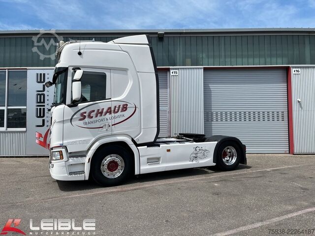 Standard tractor unit SCANIA R 450A4x2NB*Hydraulik*VollLuft*Standklima*