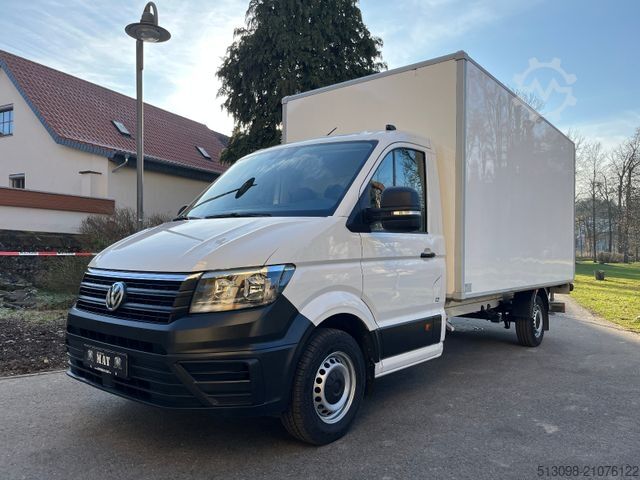Transporter mit Koffer VOLKSWAGEN CRAFTER KOFFER LBW+PORTALTÜR KAMERA KLIMA NAVI