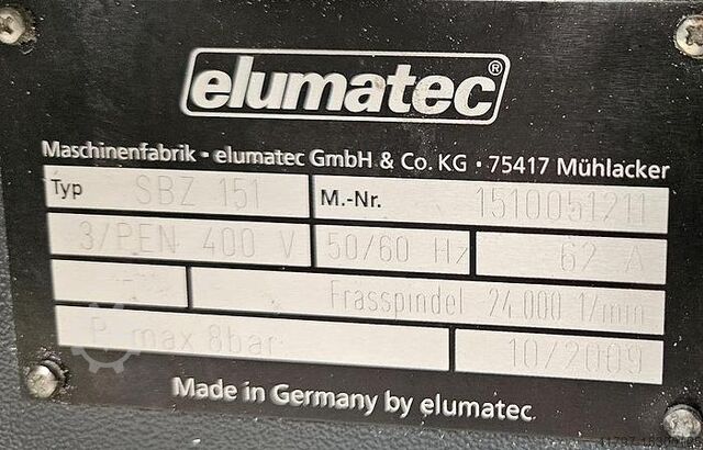 2009 Elumatec SBZ 151 Elumatec SBZ 151