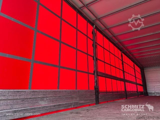 Open semitrailer with tarp Schmitz Cargobull Curtainsider Standard UK