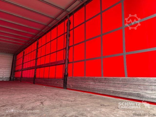 Open semitrailer with tarp Schmitz Cargobull Curtainsider Standard UK