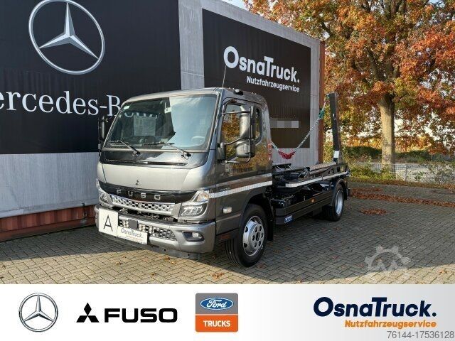 Skip truck FUSO 9C18e "Heimann Absetzkipper" Klima, Nutzl.3240KG