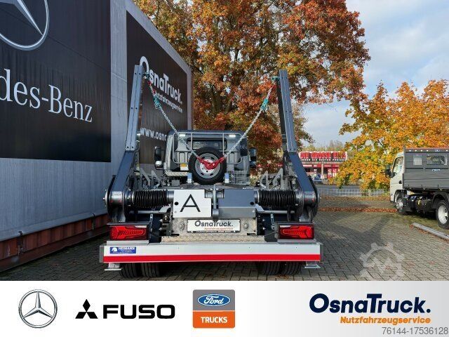 Skip truck FUSO 9C18e "Heimann Absetzkipper" Klima, Nutzl.3240KG