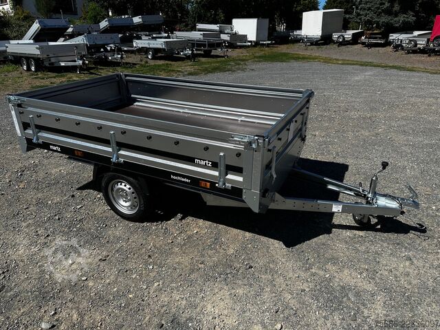 Car carrier trailer Martz Hochlader 250 0,75T Plattformanhänger