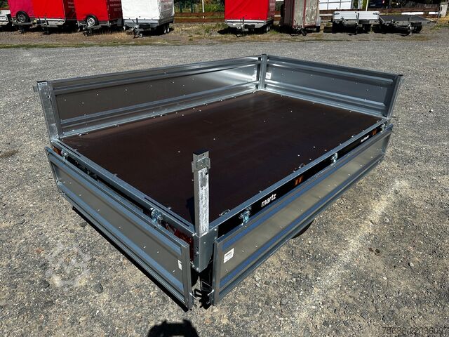 Car carrier trailer Martz Hochlader 250 0,75T Plattformanhänger