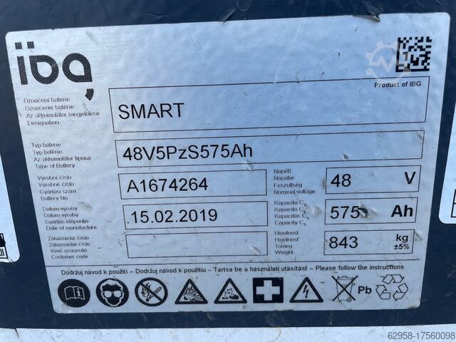 Electric 3-wheel forklift STILL RX20-18 | Batterie 82%