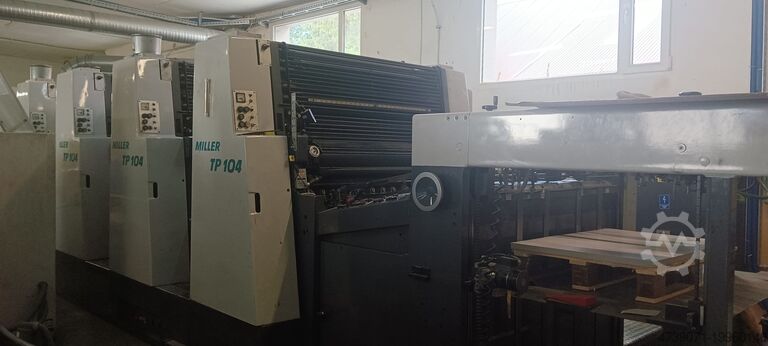 Offsetmaschine Miller TP-104-4