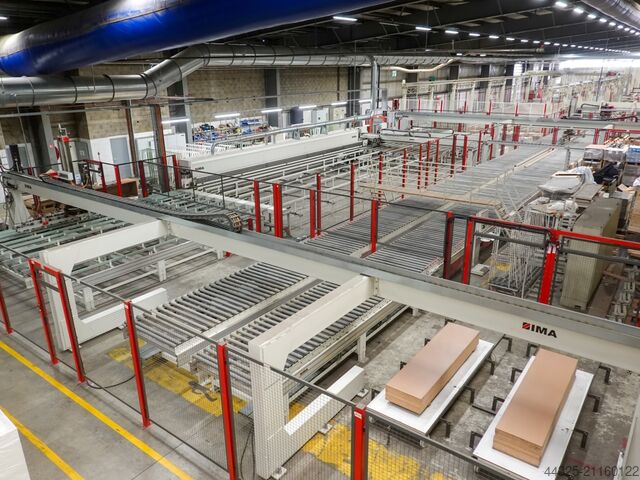 Einseitige Kantenanleimmaschine IMA COMBIMA SYSTEM/I/R75/1170/F/R3