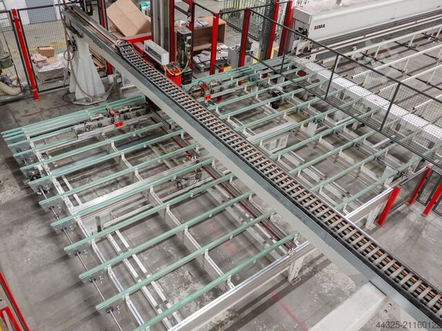 Einseitige Kantenanleimmaschine IMA COMBIMA SYSTEM/I/R75/1170/F/R3