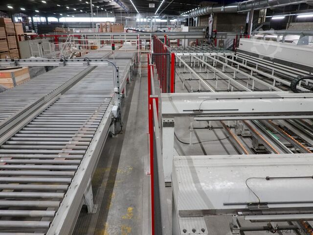 Einseitige Kantenanleimmaschine IMA COMBIMA SYSTEM/I/R75/1170/F/R3