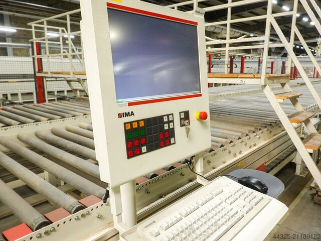 Einseitige Kantenanleimmaschine IMA COMBIMA SYSTEM/I/R75/1170/F/R3