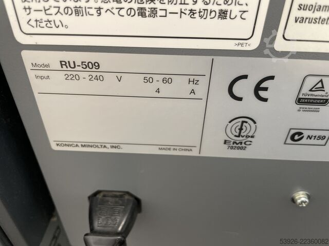 Digital print machine Minolta bizhub PRESS 1052 incl. Finisher Paperdeck