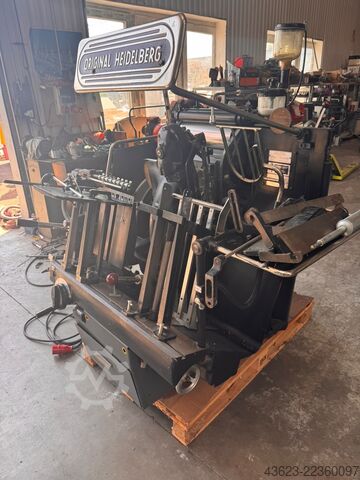 Letterpress machine Heidelberg Tiegel A4