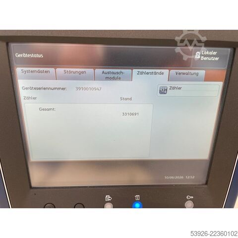 Digital print machine Xerox D125P