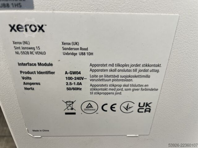 Digital print machine Xerox Versant 4100 Press incl. Finisher, Paper Deck
