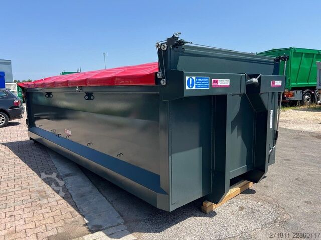 Abrollcontainer  CONTAINER SCARRABILE NUOVO CON COPRI SCOPRI