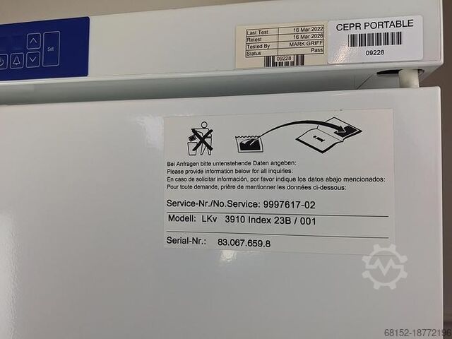 Refrigerator Liebherr Hausgerate LKV 3910