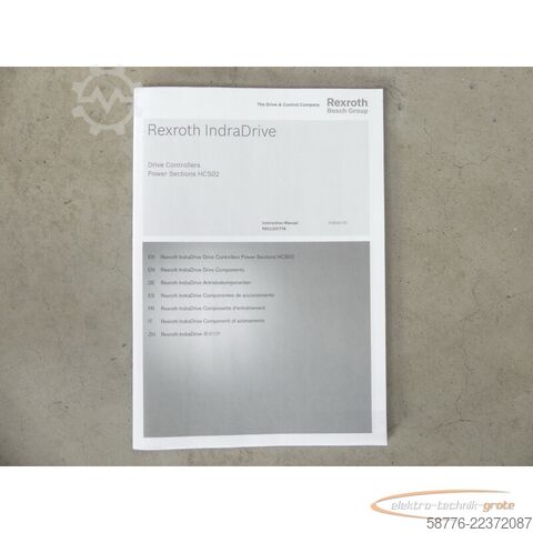 Component Rexroth Indradrive HCS02 HCS02.1E-W0012-A-03-NNNN MNR: R911305034 --